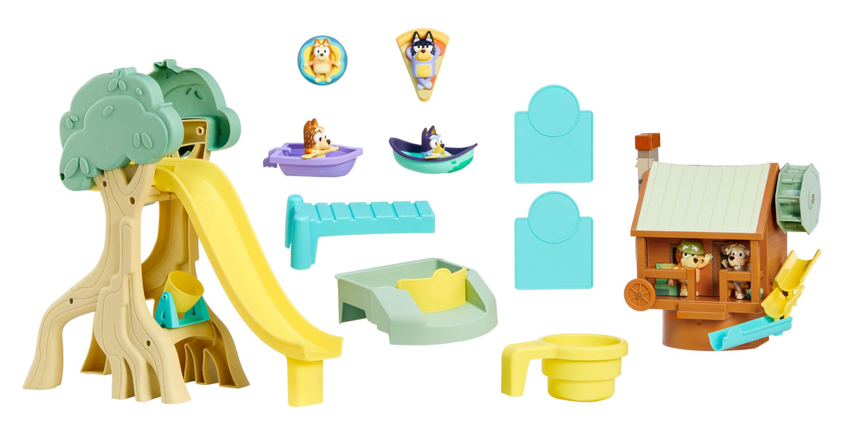 little tikes Bluey Bushland Adventure - Viene con 6 Accesorios, Bluey Active Play, para Niños y Niñas de 2 a 4 Años