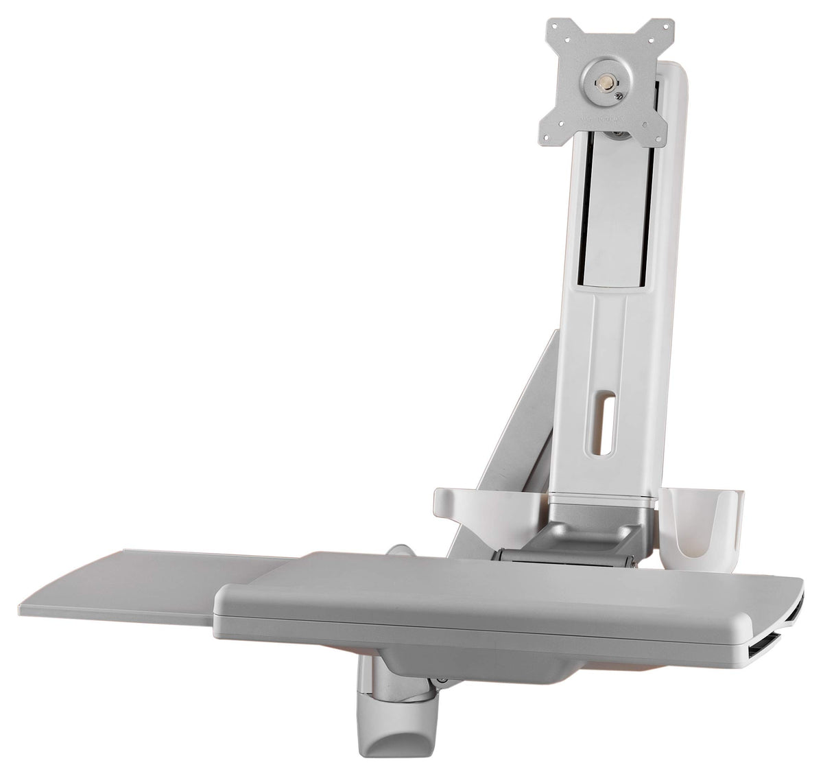 Icy Box ms600 de W – Soporte de Pared para un Monitor hasta 24 Pulgadas (61 cm) Diagonal con Teclado y Soporte de ratón
