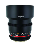 Rokinon Cine DS DS85M-C 85 mm T1.5 AS IF UMC Lente de Marco Completo Cine para Canon EF