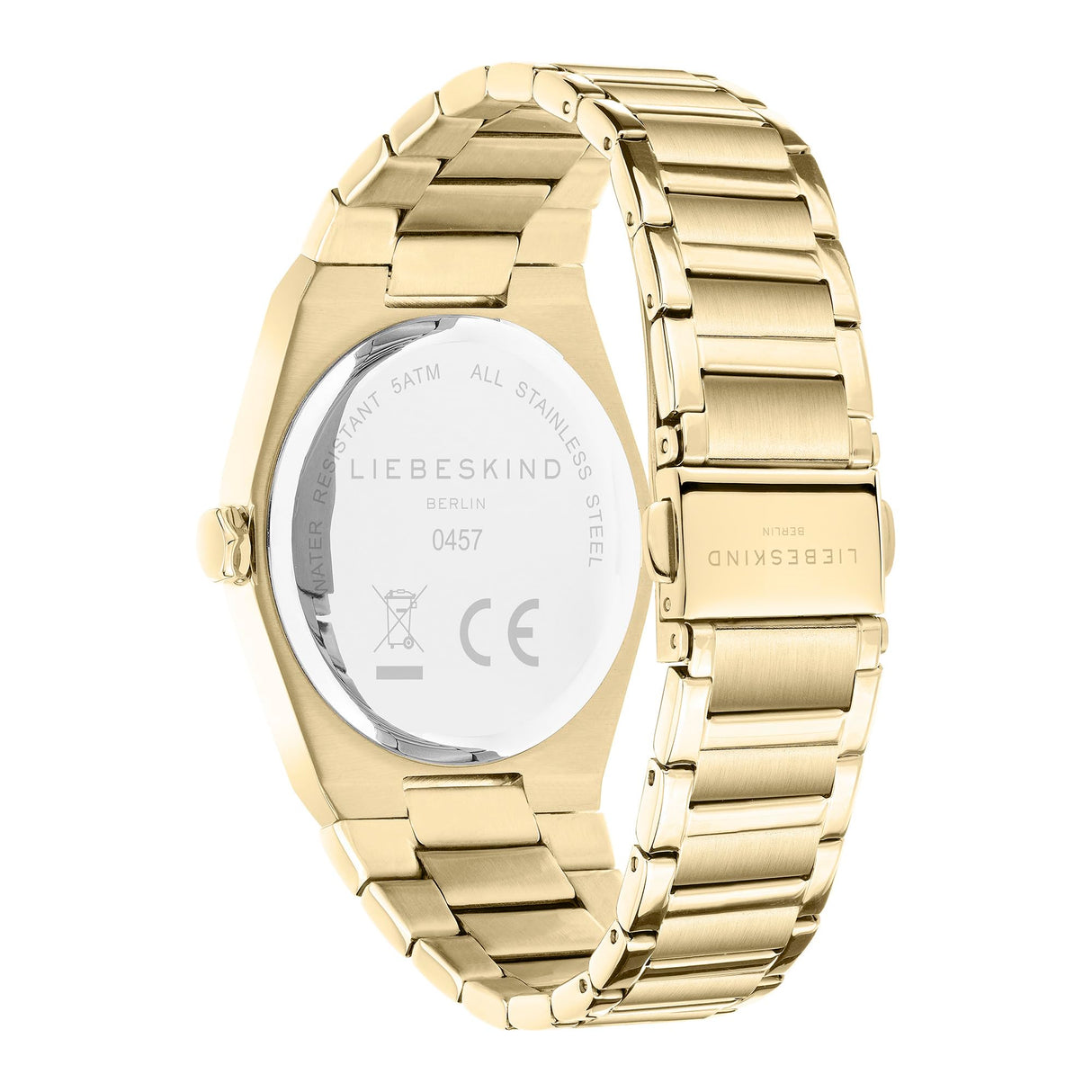 Liebeskind Reloj Analógico para Mujeres de Cuarzo con Correa en Acero Inoxidable LT-0457-MQ