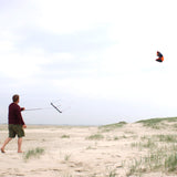 Wolkenstürmer Paraflex Trainer 2.3 Action Kite - 3 Line Steering Mat para Mountainboarding