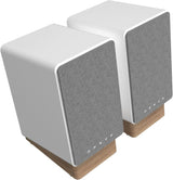 ONKYO Creator Series GX-30ARC Powered Speakers, White - 4" woofer, HDMI ARC, USB/C, Line/Phono, Optical Ports, Bluetooth 5.3 Audio connectivity