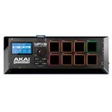 AKAI Professional MPX8 - Controlador USB MIDI y lanzador de samples portátil con 8 pads sensibles a la velocidad y ranura para tarjeta SD