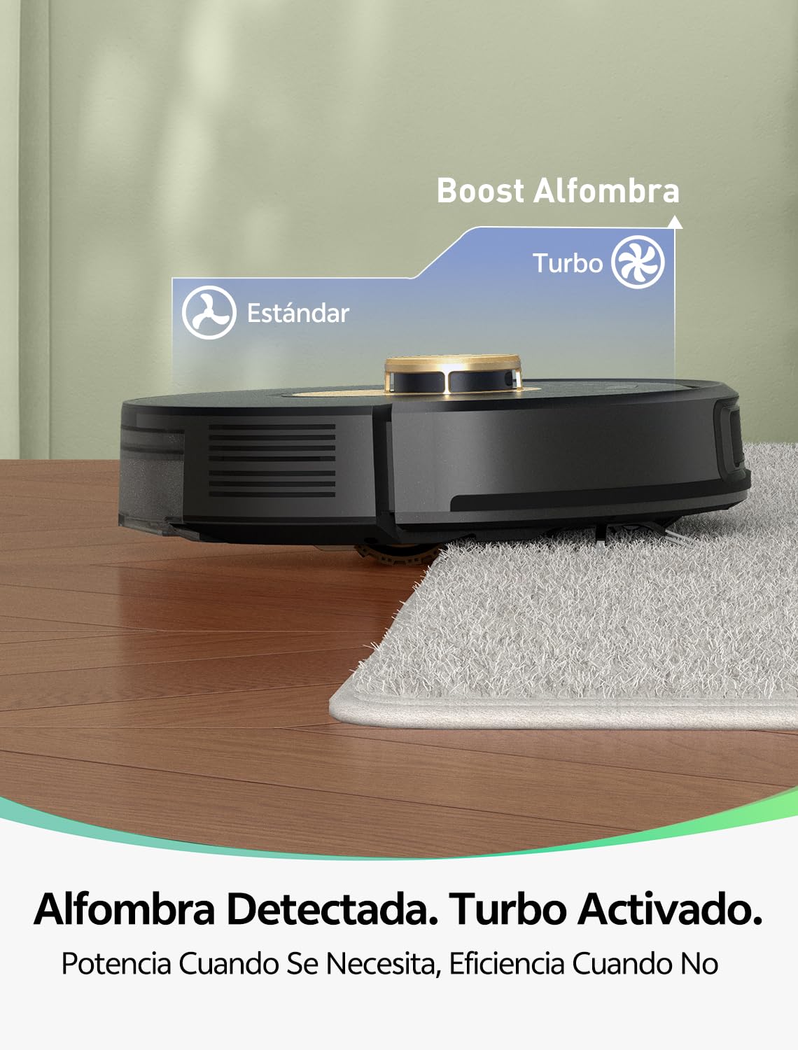 Vexilar W9 Robot Aspirador y Fregasuelos,Potente Succión de 5000Pa, Robot Aspirador con Navegación Láser, Mapa Inteligente Multicapa, Larga Autonomía, Adecuado para Suelo, Alfombras, Pelo de Mascotas