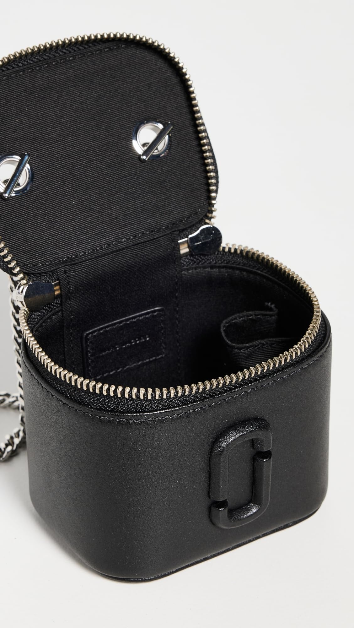MARC JACOBS The Mini Vanity Bag, Mujer, Black, 1x1x1