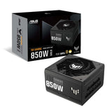 ASUS TUF Gaming 850W Gold - Fuente de alimentación modular (80+ Gold, compatible con ATX 3.0, componentes de grado militar, doble rodamiento de bolas, Axial-tech, PCB, 10 años de garantía)