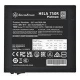 SilverStone Technology HELA 750R Platinum, Fuente de alimentación ATX Totalmente modular PCIe 5 80 Plus Platinum 750W, SST-HA750R-PM