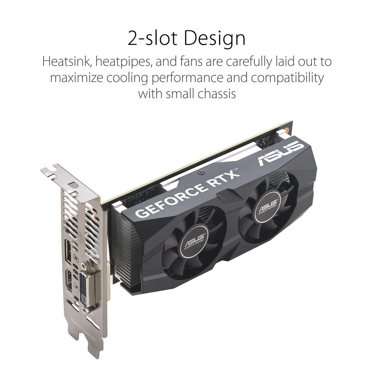 ASUS Tarjeta Gráfica GCAS-617 Nvidia GeForce RTX 3050 GDDR6