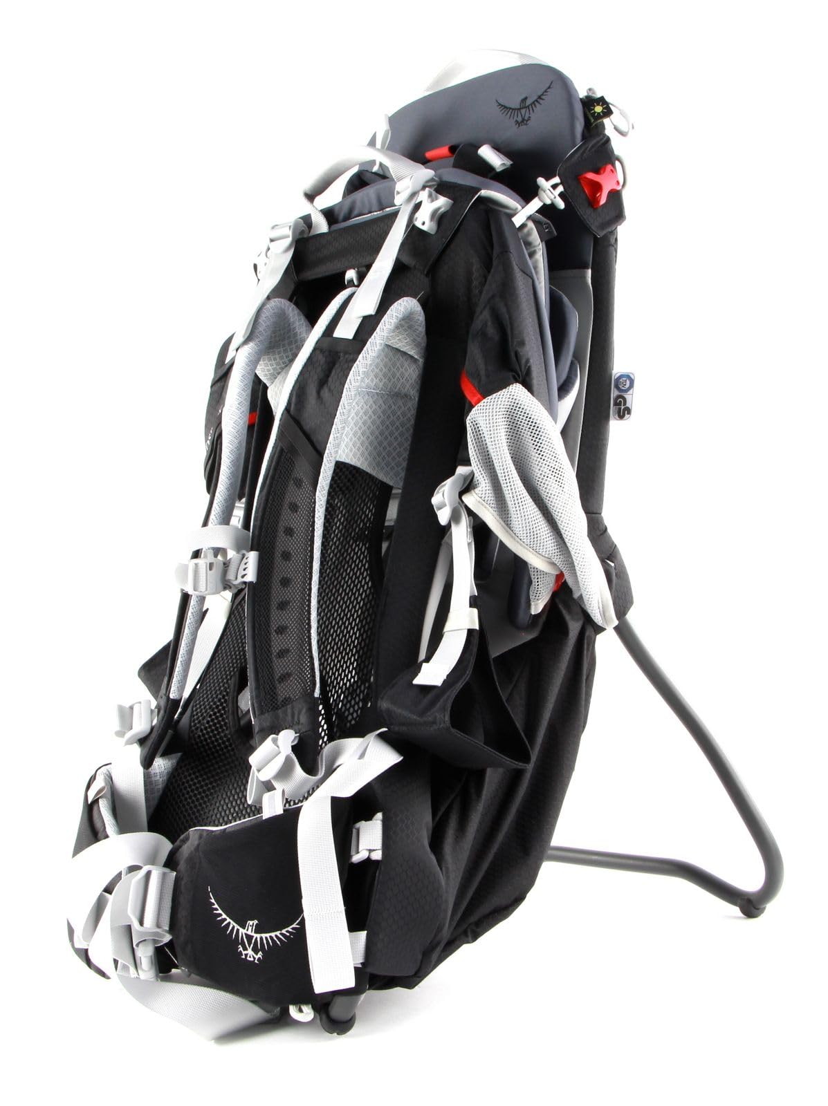 Osprey Poco, Mochila portabebés unisex para senderismo, Starry Black O/S