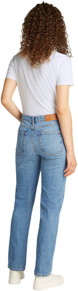 Tommy Hilfiger Vaqueros MujerClassic Straight UMA Talle Medio, Azul (UMA), 28W/32L