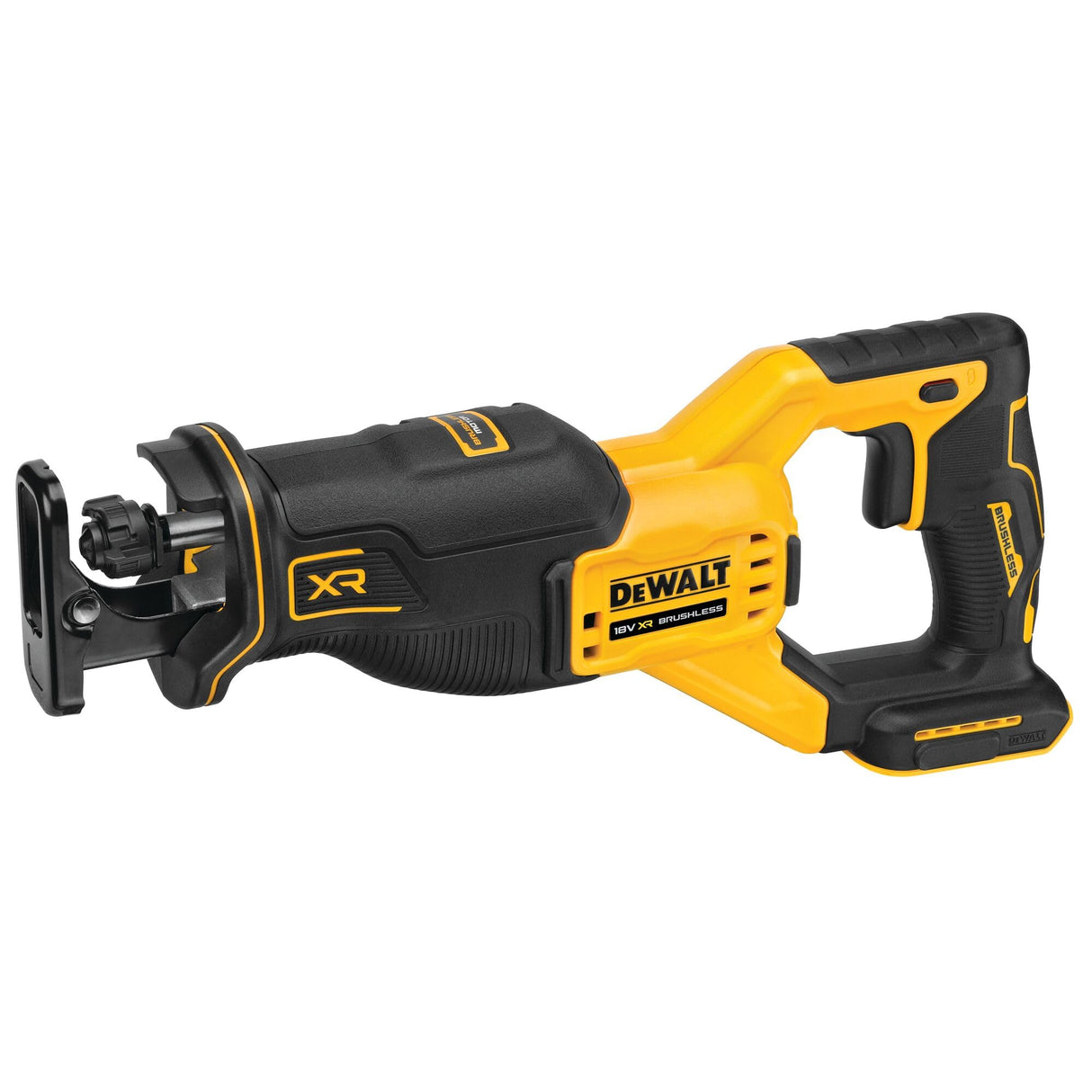 DEWALT DCS382NT-XJ - Sierra sable 18V XR, Motor sin escobillas, Compacta, Capacidad máxima de corte de 300 mm, Alta velocidad de corte, Luz LED, Incluye caja TSTAK, No incluye batería ni cargador