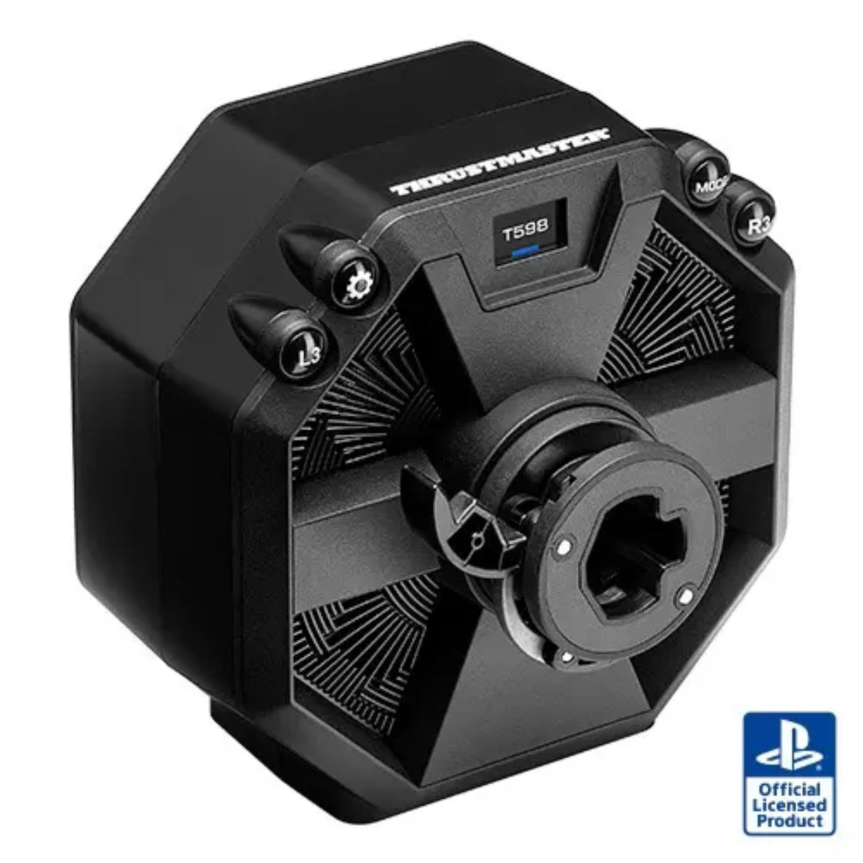 Thrustmaster T598 Servo Base, Base de Volante de Carreras Force Feedback Direct Axial Drive para PS5, PS4, PC