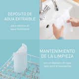 Panasonic EW1614AW503-PACK Family Irrigator Oral Dental, Chorro Ultrasónico, Modo Infantil, 10 Ajustes de Presión, IPX7, Ortodoncia, 5 boquillas, alimentado por Red Eléctrica, Blanco