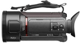 Panasonic HC-VXF1EG-K Videocámara Semi-Profesional de 24x, Gran Visor electrónico, O,I,S de 5 Ejes, Objetivo Leica F1.8, F4, Zoom 25 mm, 600 mm, 4K, HD, Color Negro