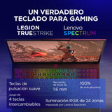Lenovo Legion 5 Gen 10 – Ordenador Portátil Gaming IA 15.1" WQXGA OLED (Intel Core i7-13650HX, NVIDIA GeForce RTX 5070, 32 GB RAM, 1TB SSD, Wi-Fi 7, Sin Sistema Operativo) Teclado RGB Español - Negro