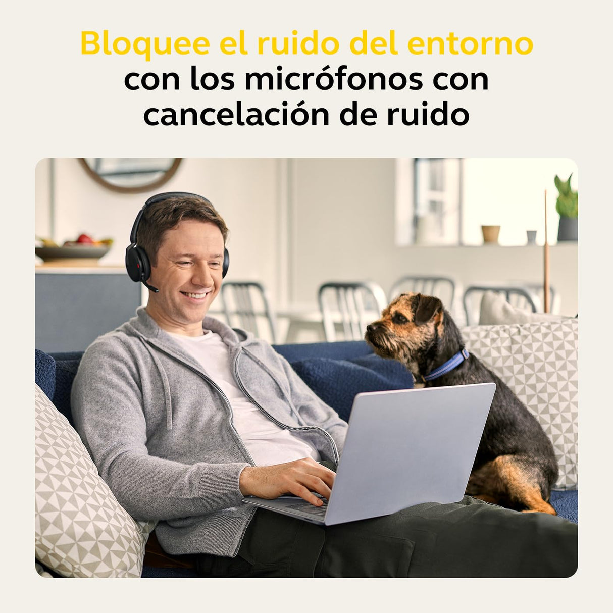 Jabra Auriculares Bluetooth con Micrófono Evolve2 65 Flex Negro