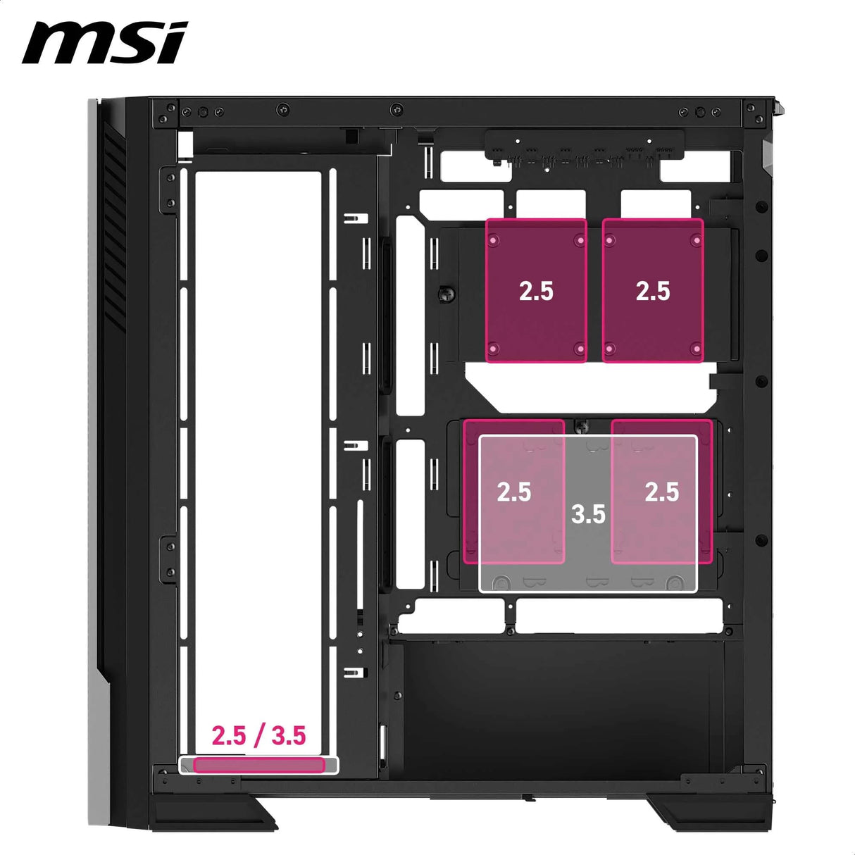 MSI MPG Velox 300R PZ Chassis para Ordenador