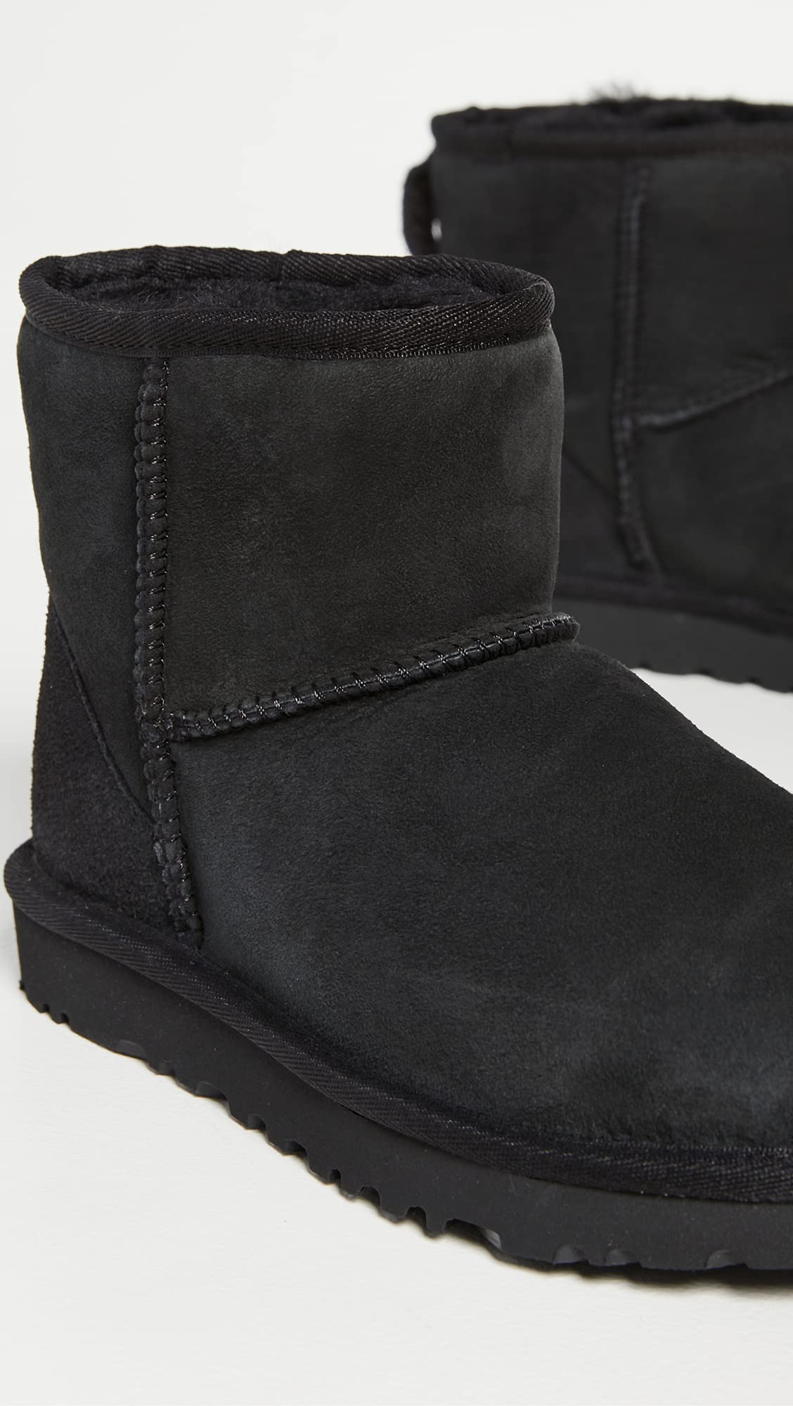 UGG Classic Mini Ii, Botas Mujer, Negro, 37 EU