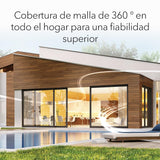 NETGEAR Orbi Mesh WiFi 7 Orbi Serie 770 (RBE772) | Router + 1 Extensores de Rango de satélite |Cobertura de hasta 360 m2 |100 Dispositivos |Puerto de Internet de 2.5 G