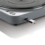 Lenco L-85 - Tocadiscos para Equipo de Audio (MP3, USB), Plateado