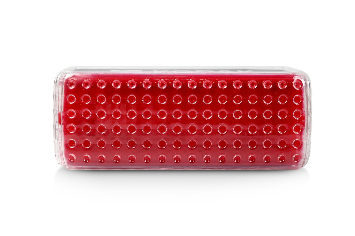 KODAK - Altavoz Bluetooth Impermeable IPX6, Sonido Potente de 8 W, iluminación RGB, duración de 5 Horas, conexión Bluetooth V5.0 - Rojo