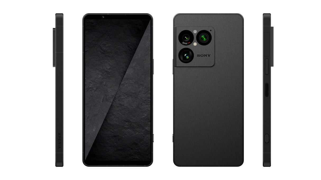 Sony Xperia 1 VIII - Pantalla OLED HDR FHD+ de 6,5" 19,5:9 120Hz, Triple cámara con Nuevo teleobjetivo, Xperia AI, Batería 2 días, Audio 3,5 mm, Dual SIM, Negro Grafito