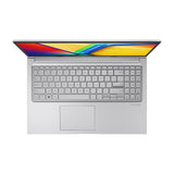 ASUS Vivobook 15 F1504VA-NJ2237 - Ordenador Portátil 15.6" Full HD (Intel Core i5-1334U, 16GB RAM, 512GB SSD, Iris Xe Graphics, Sin Sistema Operativo) Plata Fría, No OS, Teclado QWERTY español