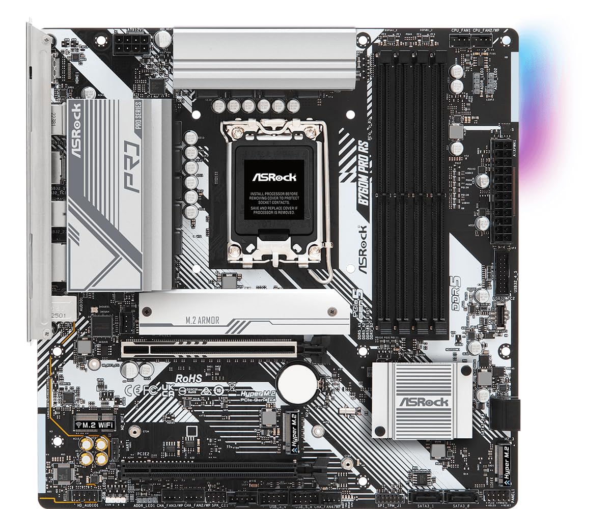 ASRock B760M Pro RS/D5 mATX S1700 DDR5