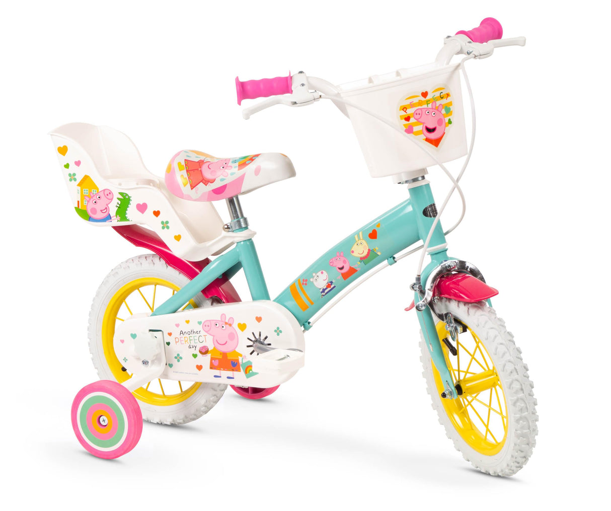 TOIMSA Bicicleta 12" Peppa Pig 3/5 AÑOS