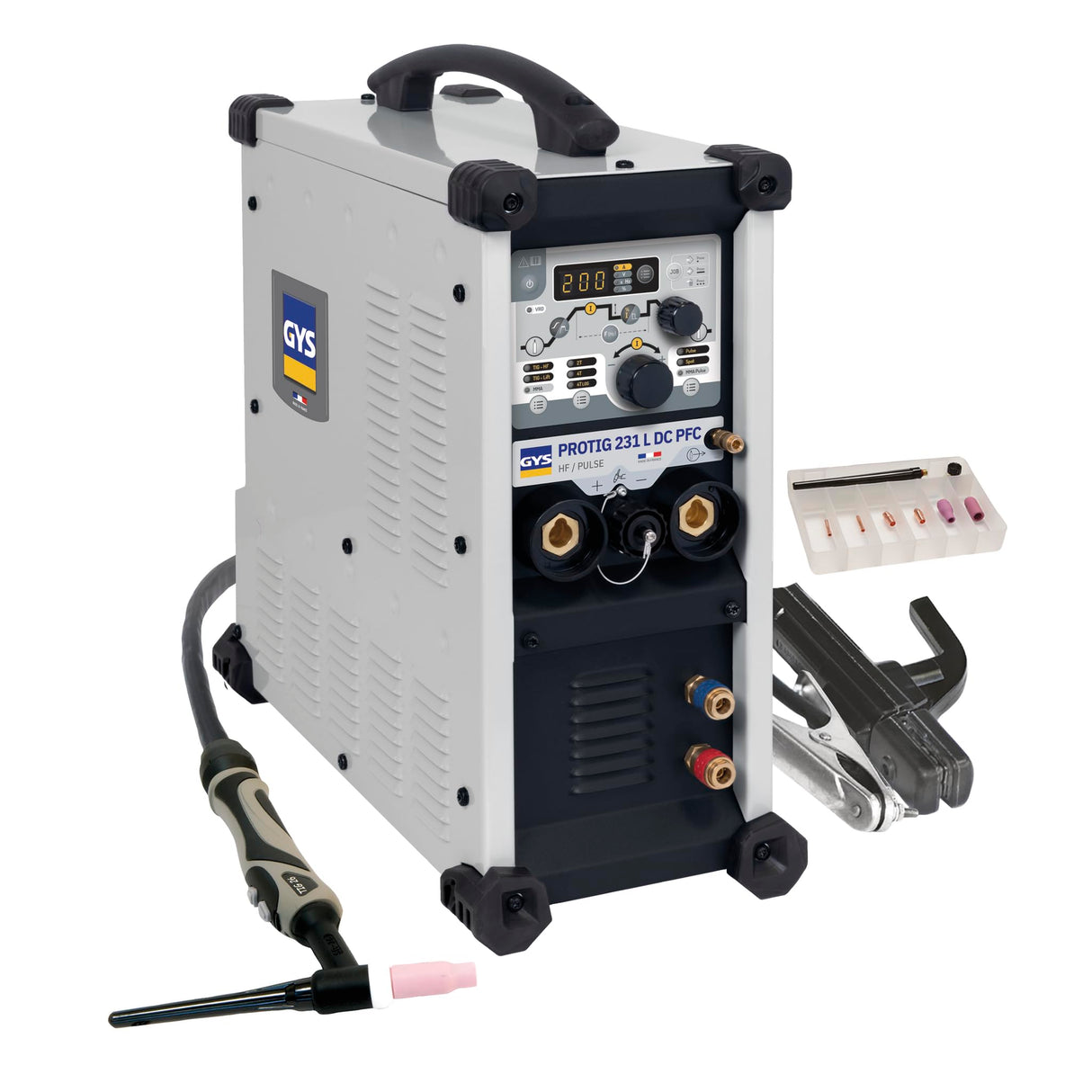 GYS PROTIG 231L DC PFC - con accesorios