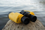 Barska Floatmaster 7x50 Waterproof Marine Binoculars Prismáticos flotantes WP 7 x 50, Unisex Adulto, Amarillo, 7x50mm
