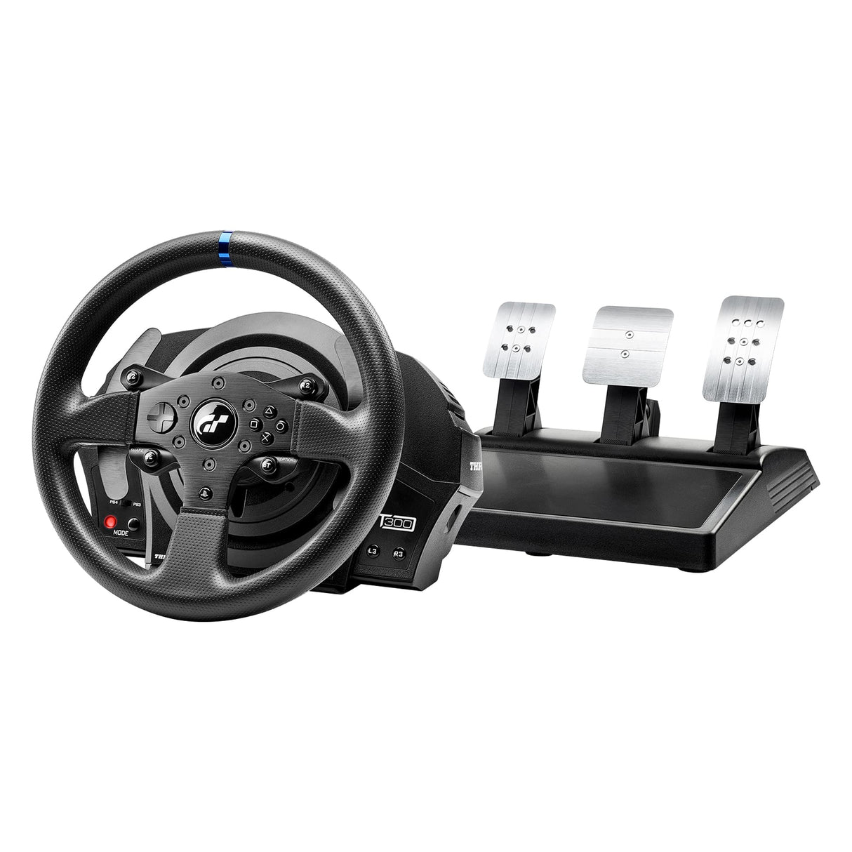 Thrustmaster T300 RS GT Volante de Carreras con Retroalimentación de Fuerza - Licenciado oficialmente por Gran Turismo - Compatible con PS5 / PS4 / PC
