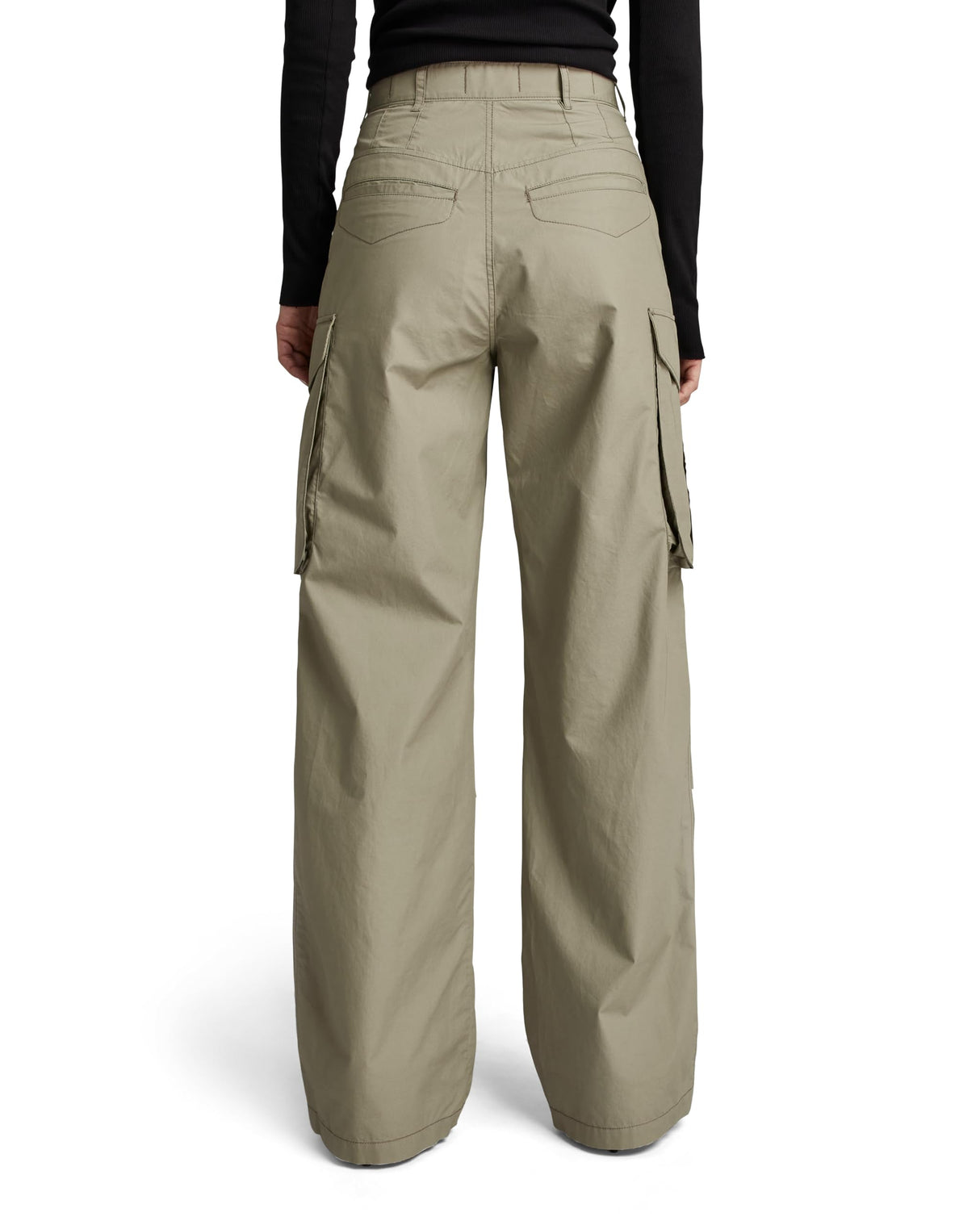 G-STAR para Mujer High Waist Cargo Pants, Verde (Shamrock D24401-a790-2199), 31W / 30L