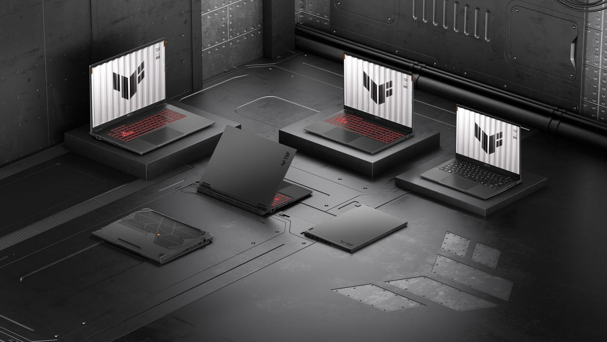 ASUS TUF Gaming A16 FA608PM-RV009W Laptop | 16" | AMD Ryzen 9 8940HX | 16GB RAM | 1TB SSD | NVIDIA GeForce RTX 5060 | Sistema operativo Windows | Teclado QWERTY