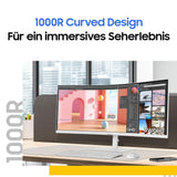 Samsung ViewFinity S6 LS34C650TAUXEN 34" LED VA UltraWide QHD 100Hz FreeSync Curva USB-C