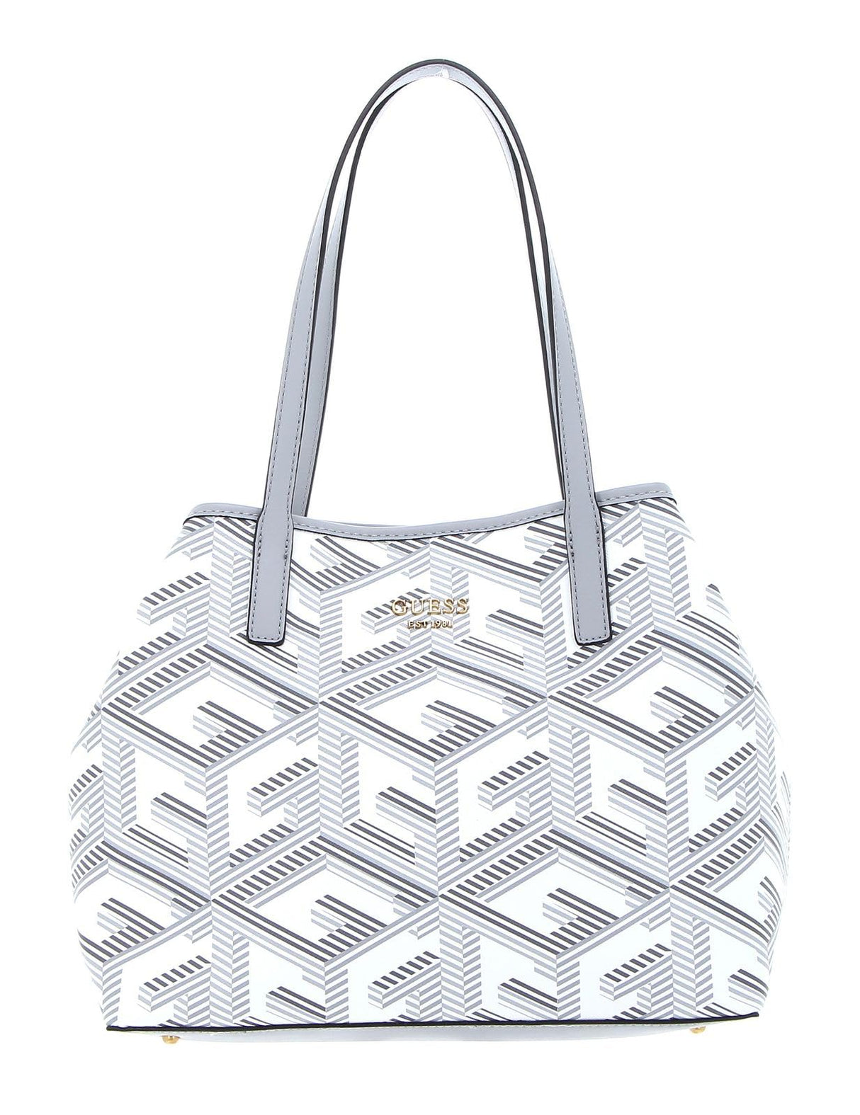 GUESS Vikky Tote, Bag Women, Logo de Piedra, One Size
