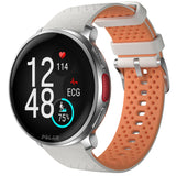 Polar Vantage V3, reloj deportivo con GPS, monitor de frecuencia cardíaca avanzado, duración de la batería ampliada, para hombre y mujer, mapas offline, running, triatlón, S-L, Plata-Albaricoque