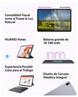 HUAWEI MatePad 11.5 2025 Tablet, Pantalla PaperMatte de 2,5K y 120 Hz Que Comodidad Visual, 8+256GB, Batería de 10 100 mAh, Supercharge de 40 W, Altavoces Cuádruples, M-Pencil