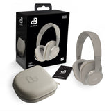 DeeBee dB-Pulse, Auriculares Bluetooth con Cancelación Activa de Ruido, 40mm, 40 Horas de Batería, Negro