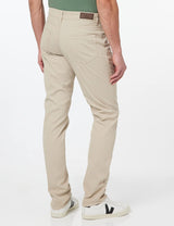 Hackett London Texture 5 Pkt Pantalones, Pardo, 40W x 32L para Hombre