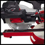 Einhell TE-SM 2131 Dual -Ingletadora telescópica dual Profesional, 1600 W, 230 V, función de arranque suave (ref. 4300860)