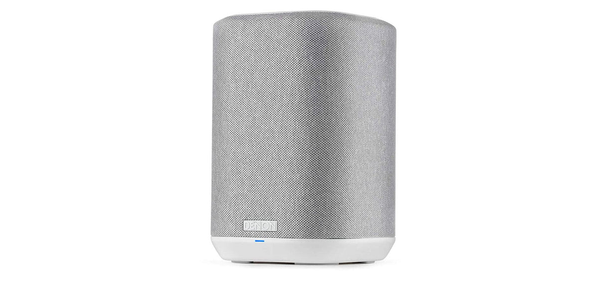 DENON Home 150, Altavoz multiroom con Sistema HEOS Integrado y Control por Voz, Amazon Alexa, Google Assistant, Apple Siri, Color Blanco