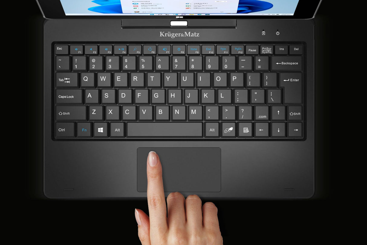 Krüger&Matz Tablet 2 en 1 Edge 1089 Diagonal 10,1" USB3.0 HDMI 8/256GB Windows 11 Pro KM1089S.1