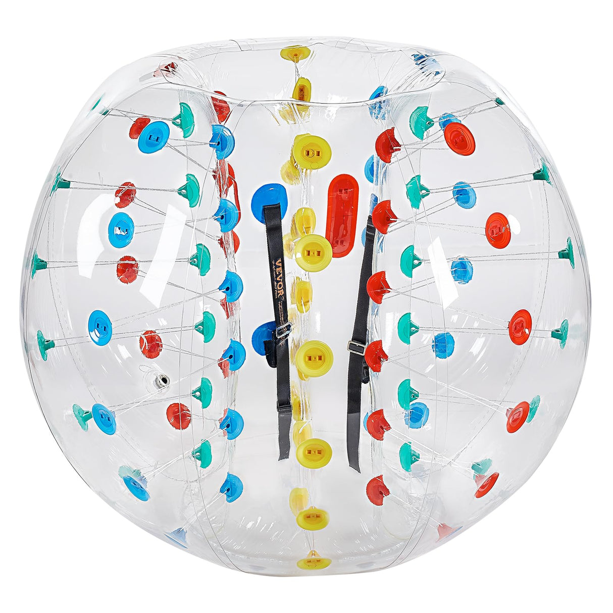 VEVOR Pelotas de Parachoques Inflables,1 Unidad, 1,5 m, Diseño de Sumo, PVC, 0,8 mm de Grosor, para Deportes al Aire Libre, Juegos en Equipo, Juguete para Jardín, Patio y Parque, 1,5 x 1,5 x 1,2 m