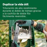 Bosch biotrituradora AXT Rapid 2000 (para triturar eficazmente los residuos del jardín; potente motor de 2000 W)