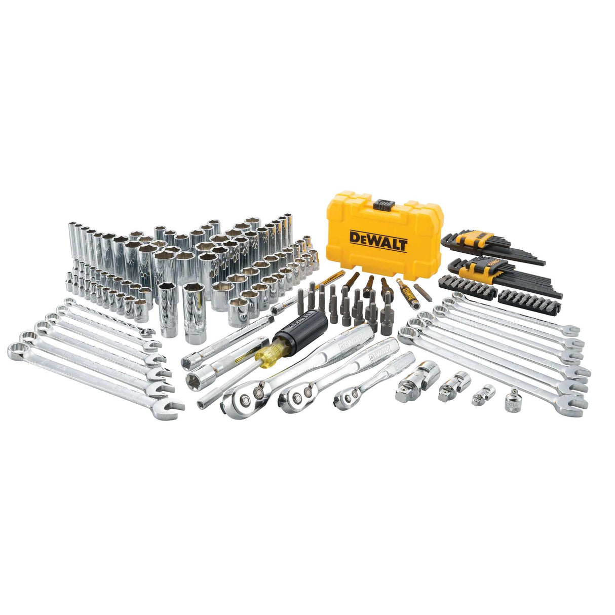 DeWalt dwmt73803 mecánica Kit de herramienta conjunto con funda (168 piezas)