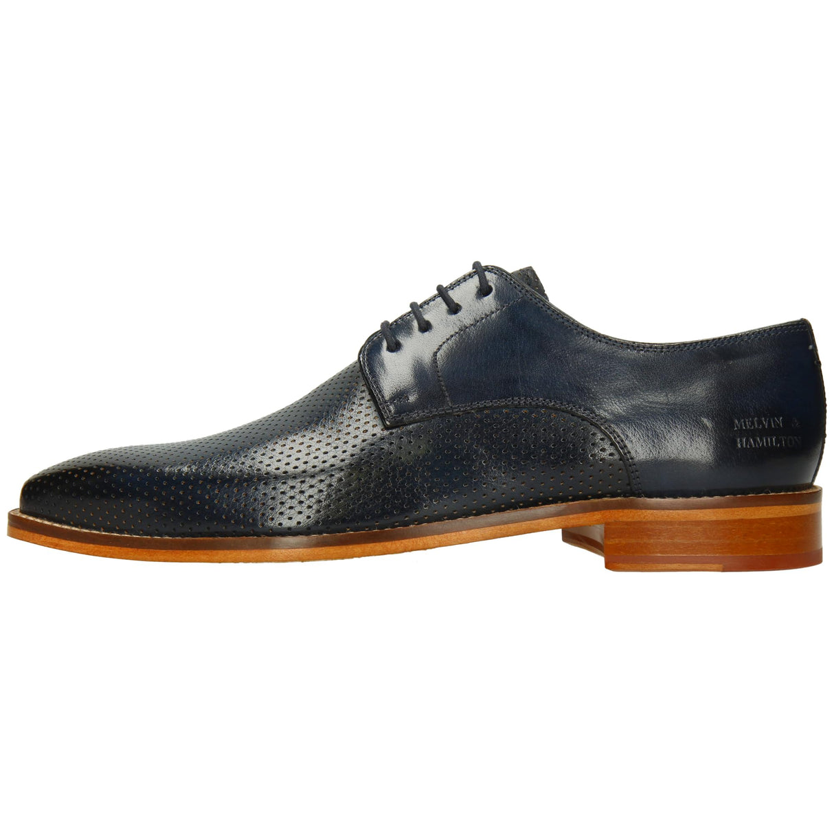 Melvin & Hamilton Alex 1, Derby Hombre, Azul, 44 EU