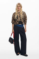 Desigual JERS_Minnie Pullover Sweater, marrón, M Women's
