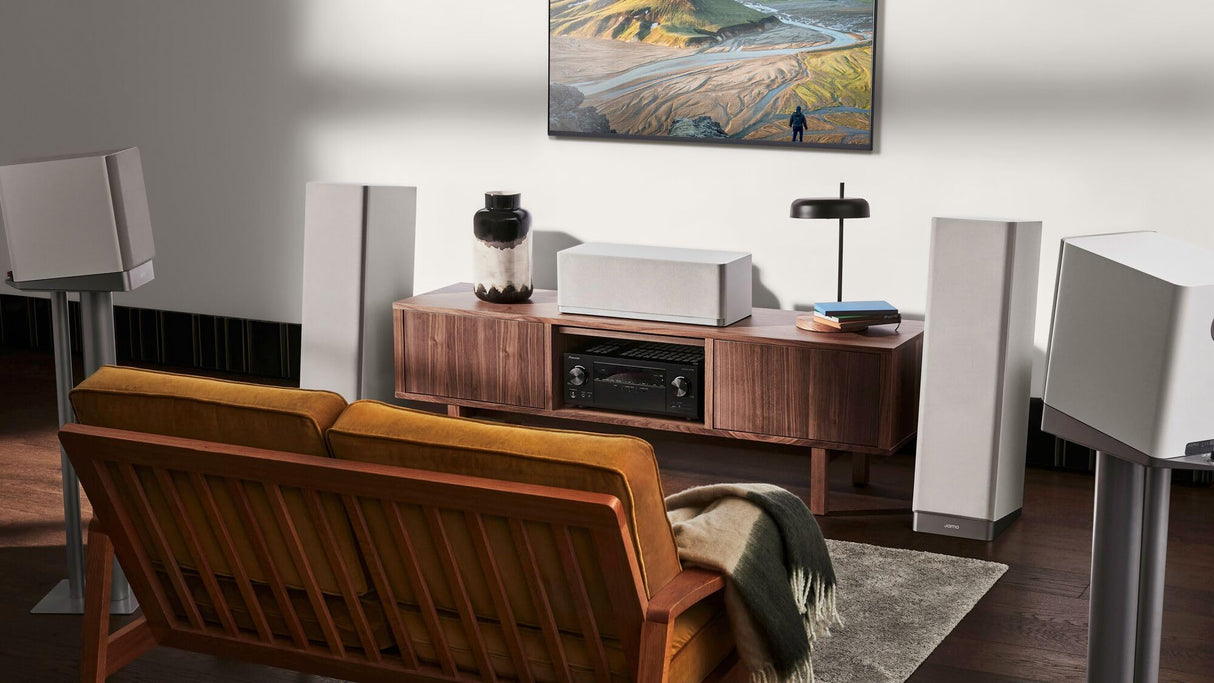 Jamo S7-27F Pair of Floor Speakers Grey Cloud Pareja de Altavoces de Suelo con woofers de 17 cm Gris