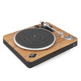House of Marley Stir It Up Wireless Tocadiscos de Vinilo Bluetooth - Reproductor de Vinilos de 2 Velocidades Producido Sosteniblemente, Tocadiscos Bluetooth con Cápsula de Audio-Technica, Bambú